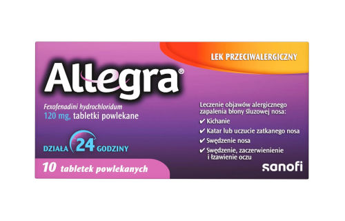 Allegra tabletki 120mg