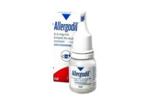 Allergodil, Krople do oczu, roztwór Allergodil krople