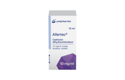 Allertec krople doustne