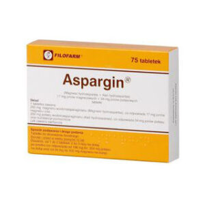 Aspargin tabletki opakowanie