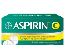 Aspirin C Bayer 20 tabletek musujących