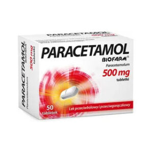Paracetamol 500 biofarm opakowanie