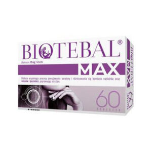 Biotebal max tabletki opakowanie