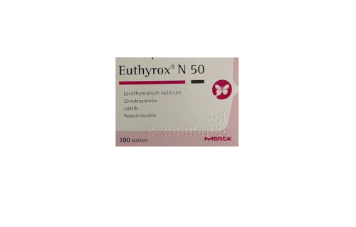 Euthyrox N50 tabletki opakowanie