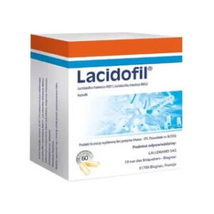Lacidofil kapsułki opakowanie