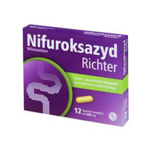 Nifuroksazyd Gedeon Richter opakowanie