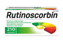 Rutinoscorbin, Tabletki powlekane Rutinoscorbin tabletki 25mg