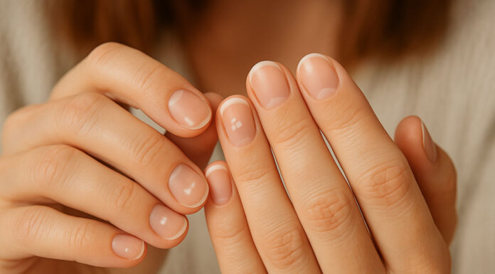 Co mogą oznaczać białe plamki na paznokciach? Dłonie z białymi plamkami na paznokciach