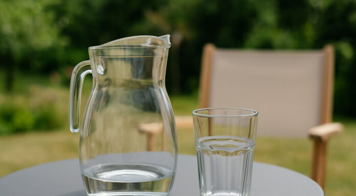 Objawy odwodnienia – na te aspekty warto zwracać uwagę Dzbanek z małą ilością wody w kontekście odwodnienia