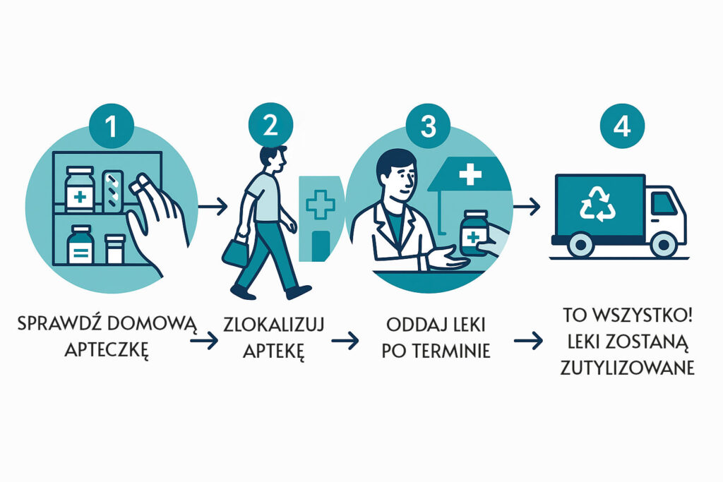 Utylizacja leków - proces krok po kroku