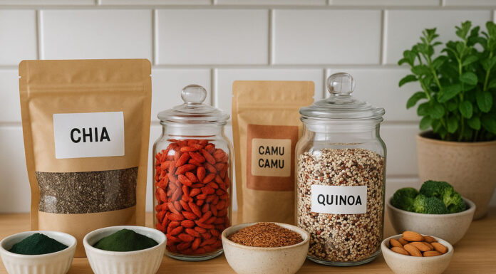 Superfoods – kompletna lista super żywości Superfoods - quinoa, siemię lniane, camu camu i inne