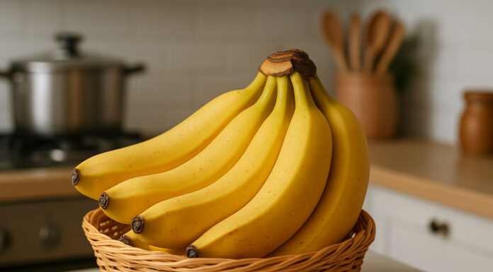 Właściwości zdrowotne bananów – nie tylko potas! Kiść bananów w kuchni