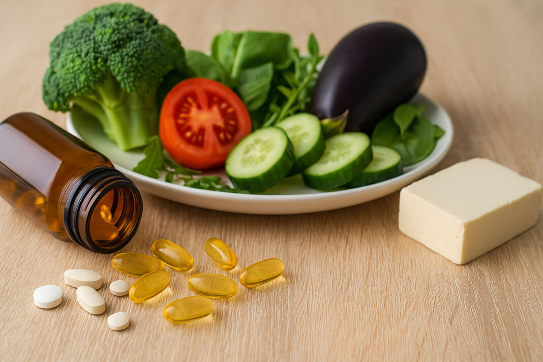 Suplementy diety i warzywa, w kontekście diety wegetariańskiej