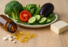 Suplementy diety i warzywa, w kontekście diety wegetariańskiej