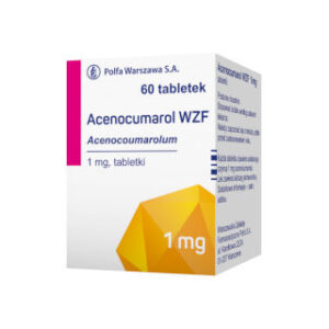 Acenocumarol WZF Tabletki opakowanie