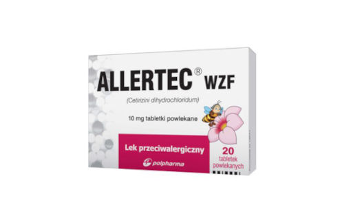 Allertec WZF tabletki powlekane opakowanie