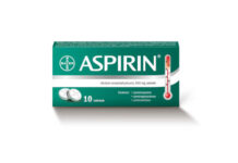Aspirin, Tabletki Aspirin tabletki opakowanie