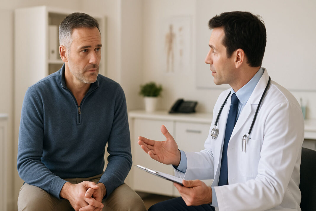 badanie-moczu Badanie moczu w gabinecie lekarskim