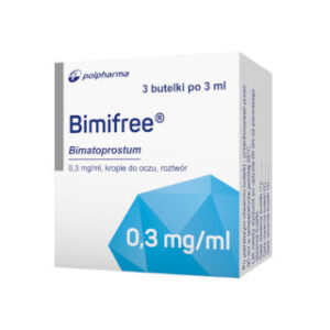 Bimifree krople do oczu opakowanie