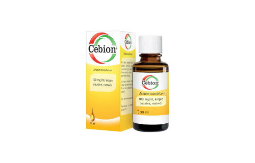 Cebion krople opakowanie