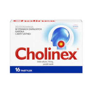 Cholinex pastylki twarde 150mg opakowanie