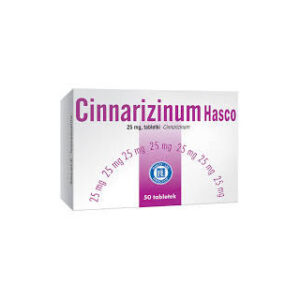 Cinnarizinum Hasco tabletki 25mg opakowanie