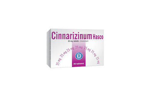 Cinnarizinum Hasco tabletki 25mg opakowanie