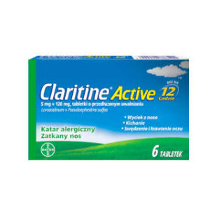 Claritine active opakowanie
