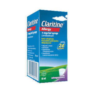 Claritine allergy syrop opakowanie