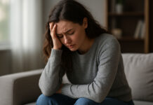 Depresja – poznajmy jej rodzaje i pierwsze objawy Kobieta z objawami depresji