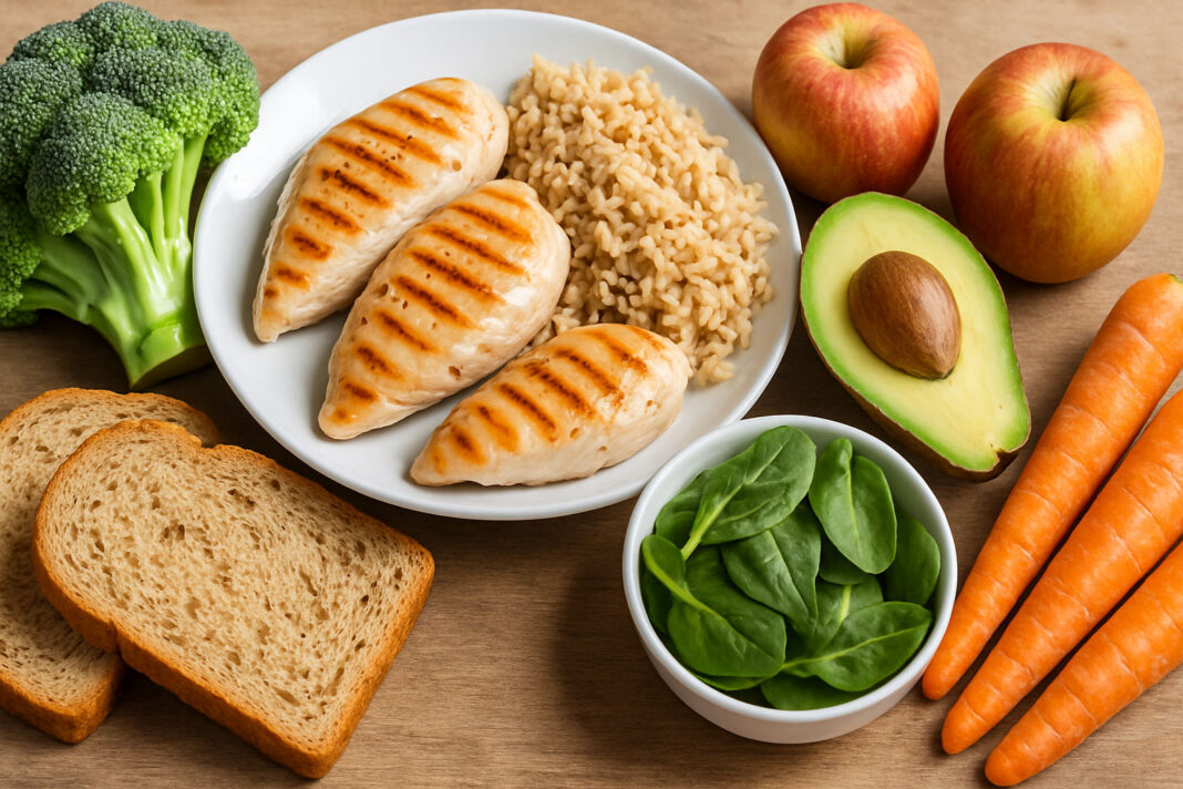 dieta-przy-refluksie Produkty zalecane przy diecie na refluks żołądkowy - chude mięso, warzywa, awokado