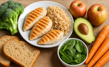 Dieta przy refluksie żołądkowym – przykładowe menu Produkty zalecane przy diecie na refluks żołądkowy - chude mięso, warzywa, awokado