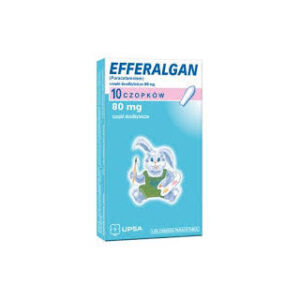 Efferalgan 80 czopki opakowanie