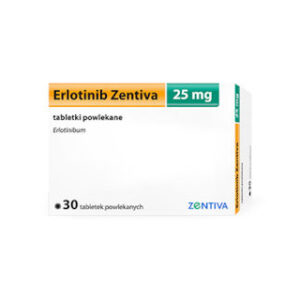 Erlotinib Zentiva tabletki 25mg opakowanie
