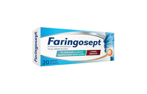Faringosept tabletki do ssania opakowanie