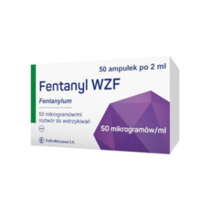 Fentanyl WZF ampułki 50mcg opakowanie