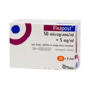 Fixapost krople do oczu opakowanie