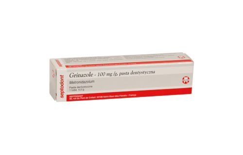 Grinazole pasta dentystyczna opakowanie