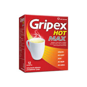 Gripex hot max opakowanie
