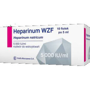 Heparinum WZF roztwór