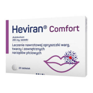 Heviran comfort tabletki opakowanie