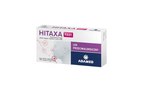 Hitaxa Fast 5mg tabletki opakowanie