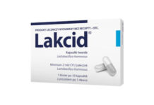 Lakcid, Kapsułki twarde Lakcid kapsułki opakowanie