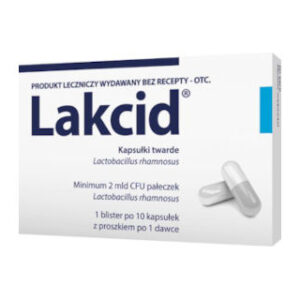 Lakcid kapsułki opakowanie