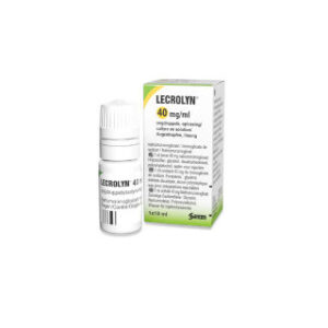 Lecrolyn Santen krople do oczu opakowanie