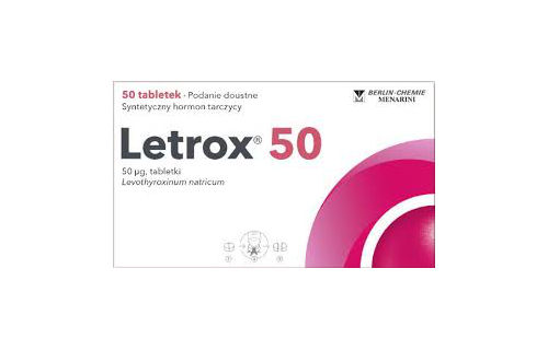 Letrox 50 tabletki opakowanie