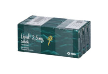Livial, Tabletki Livial 2,5mg tabletki opakowanie
