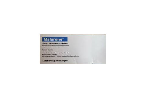 Malarone tabletki opakowanie