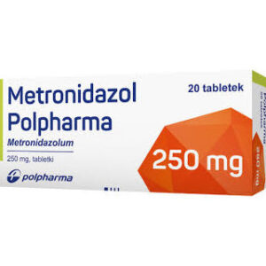 Metronidazol Polpharma 250mg opakowanie