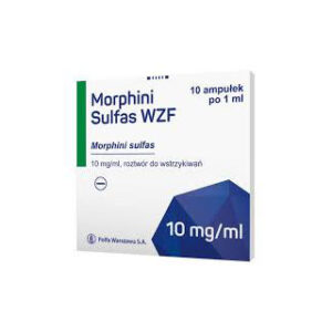Morphini Sulfas WZF 10mg opakowanie